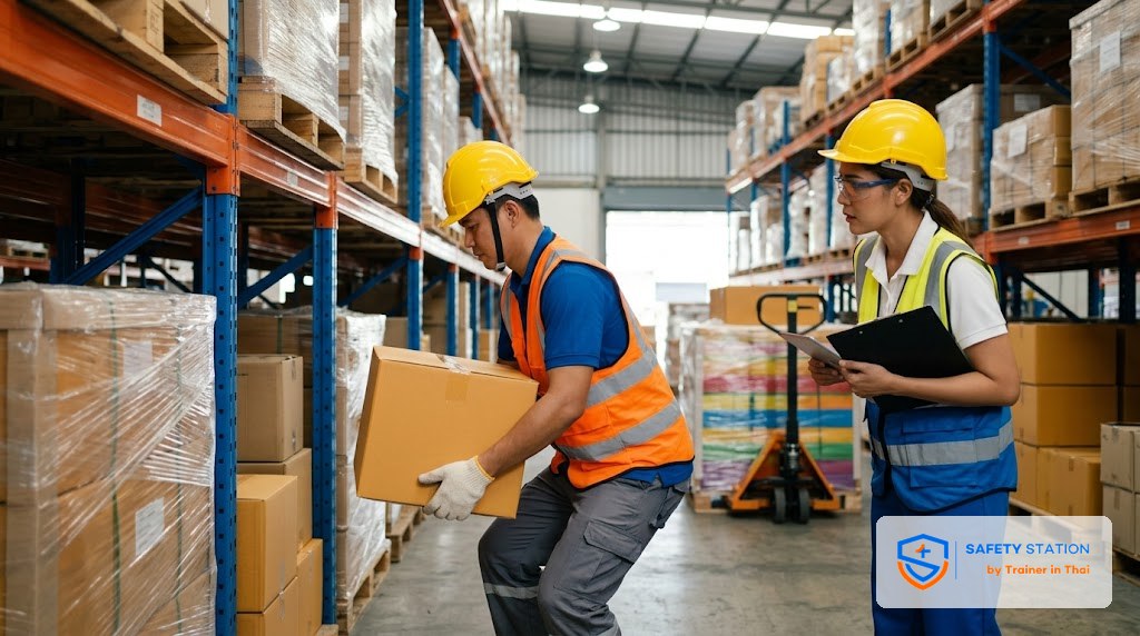 คำนวณน้ำหนักยกปลอดภัย NIOSH Lifting Equation — RWL และ Lifting Index (LI) ทีละขั้น