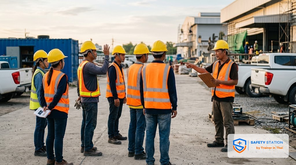Toolbox Talk 10 หัวข้อ 5 นาที — เปิดงานเช้าใช้ได้เลย